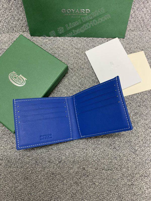 Goyard包 戈雅短夾 Goyard男款錢夾 Goyard對折短錢夾  glg1121